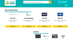 Desktop Screenshot of couponbend.com